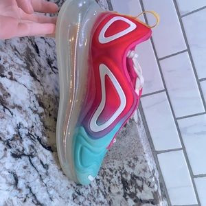 nike air 270 blue pink & purple